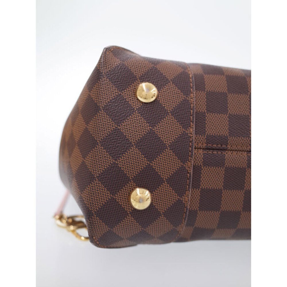 Louis Vuitton Damier Ebene Brown Kaisa Hobo Semi Shoulder Bag - Picture 6 of 8